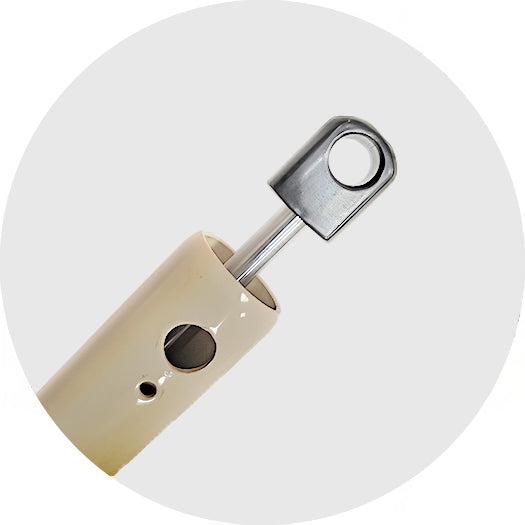 ▸ Silent and safe with shock-absorbing mechanism