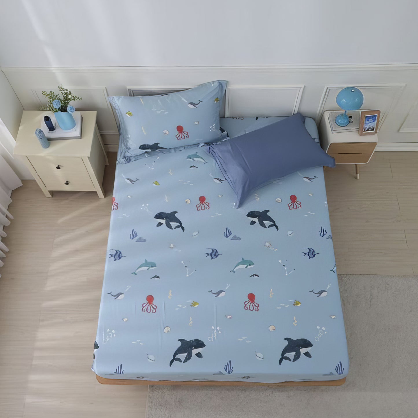 海底秘境|60支テンセル寝具セット