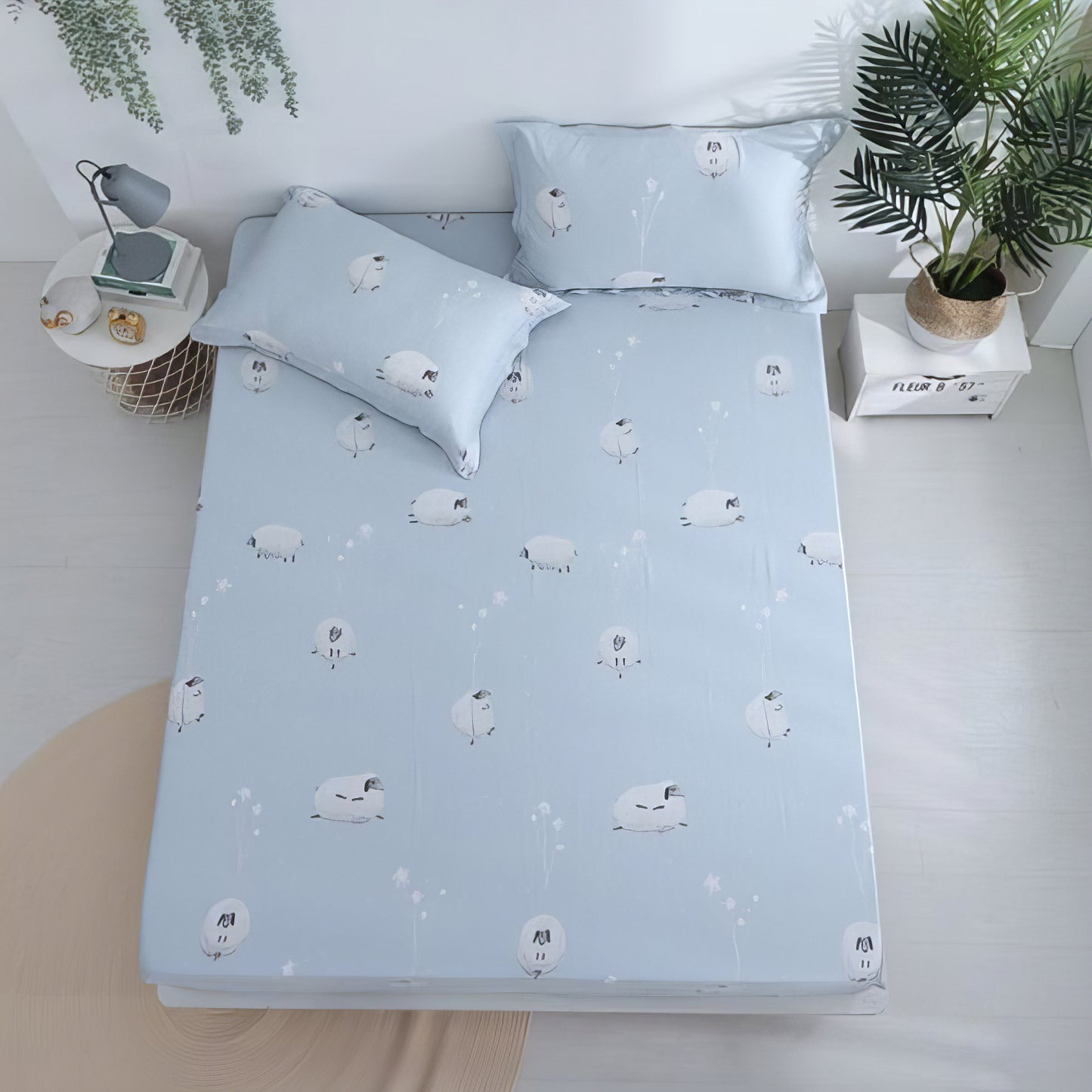 星を見つめる羊|60支テンセル寝具セット