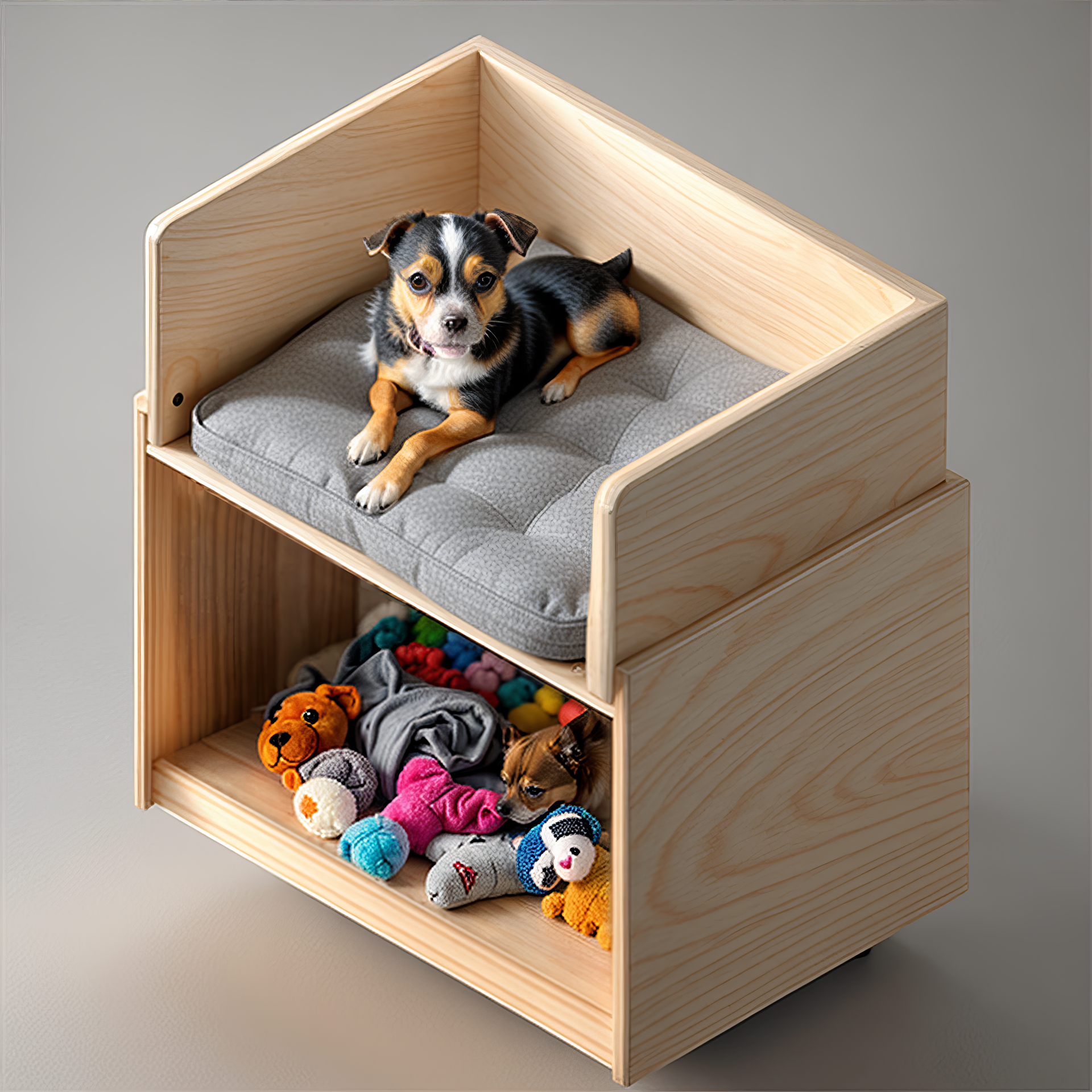 Multifunctional Hinoki Side Bed (neTASUKo) – Bangshin Bedroom Lab