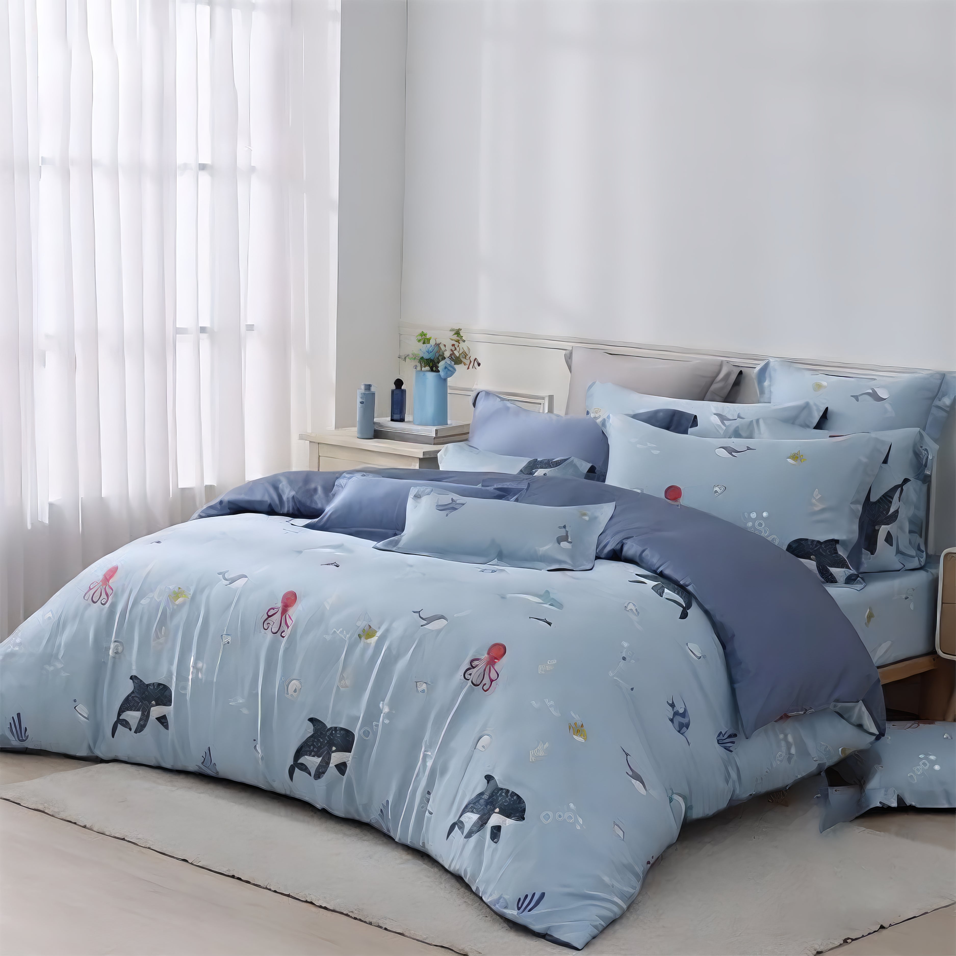 Undersea Secret Land | 60 Tencel Bedding Set