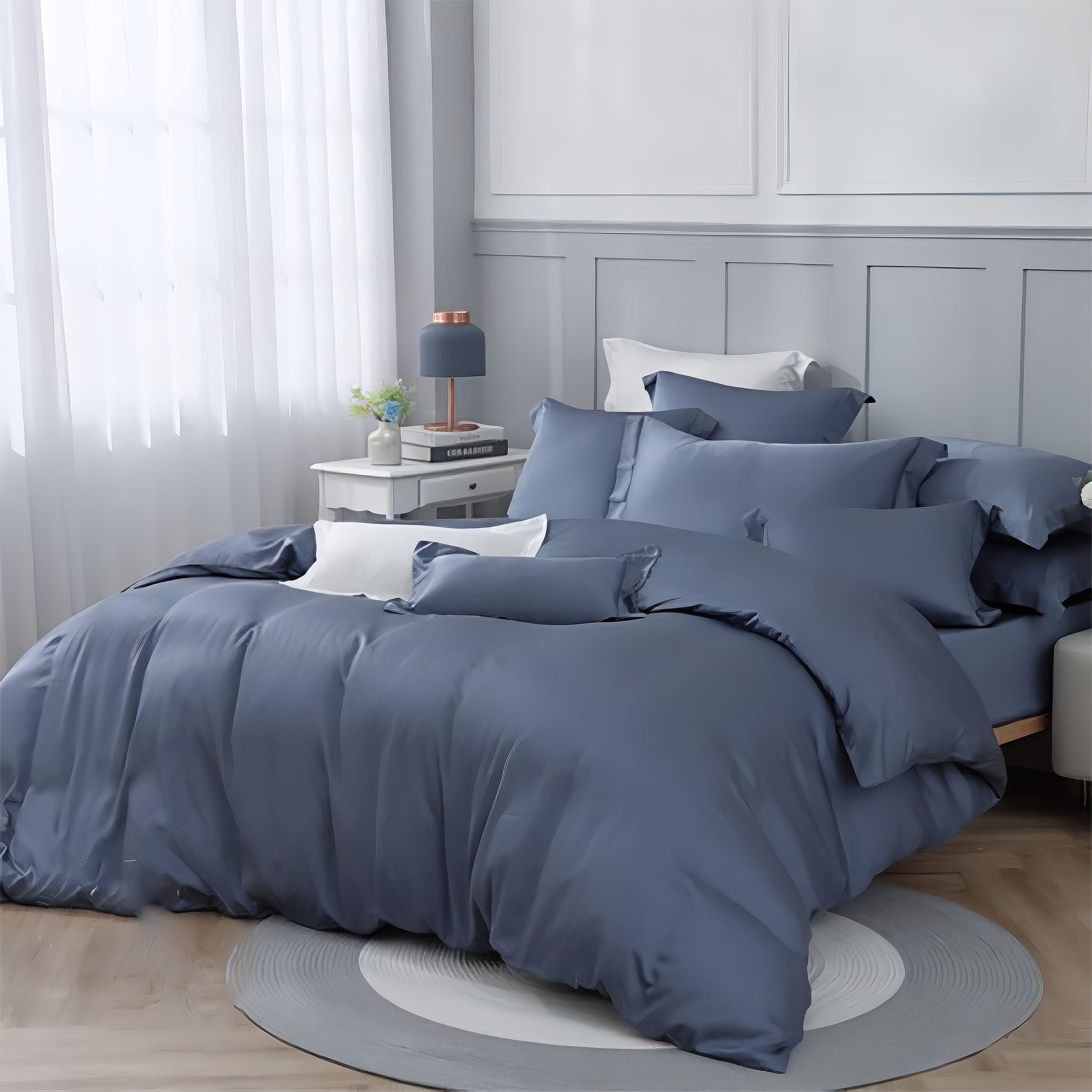 Blue Moon - Solid Color | 80 Tencel Bedding Set