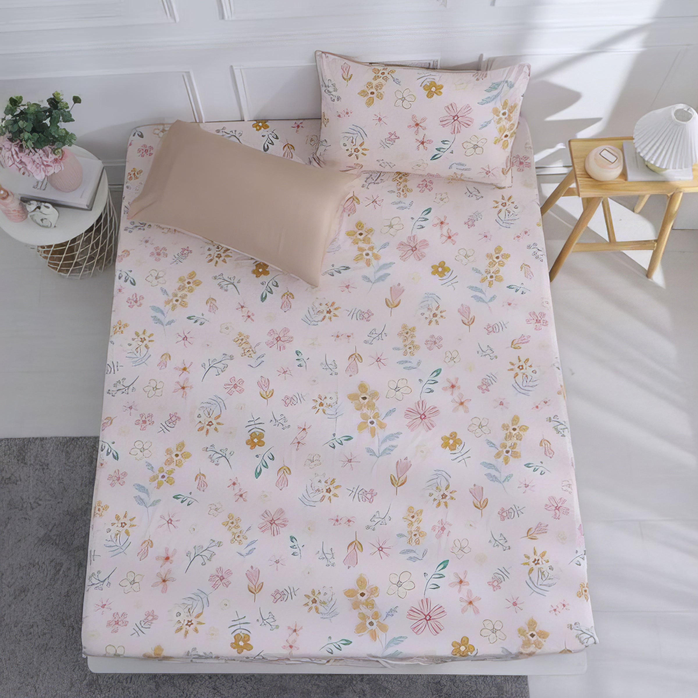 Flower Garden | 60-piece cotton bedding set