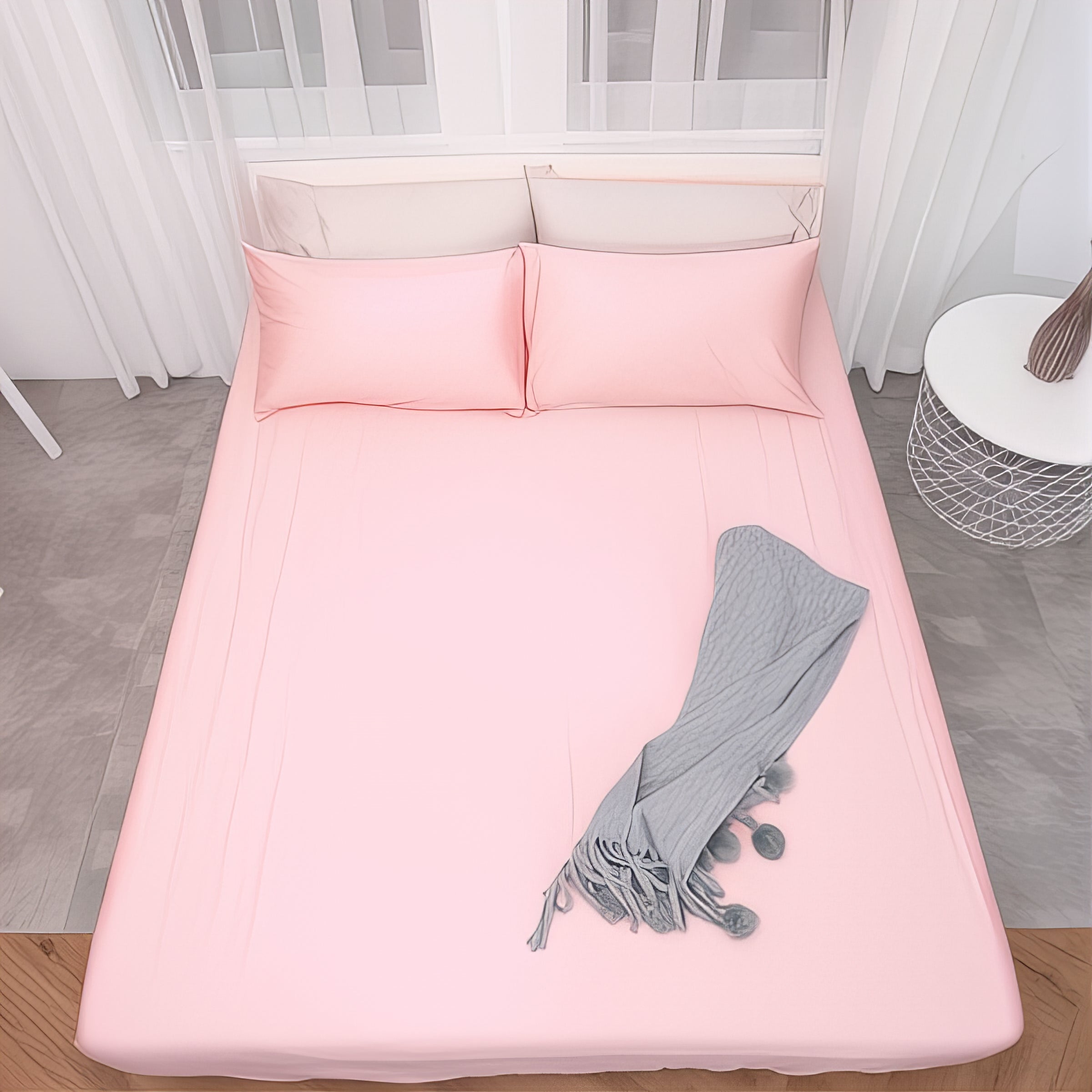 Dream Pink | 60-piece cotton bedding set