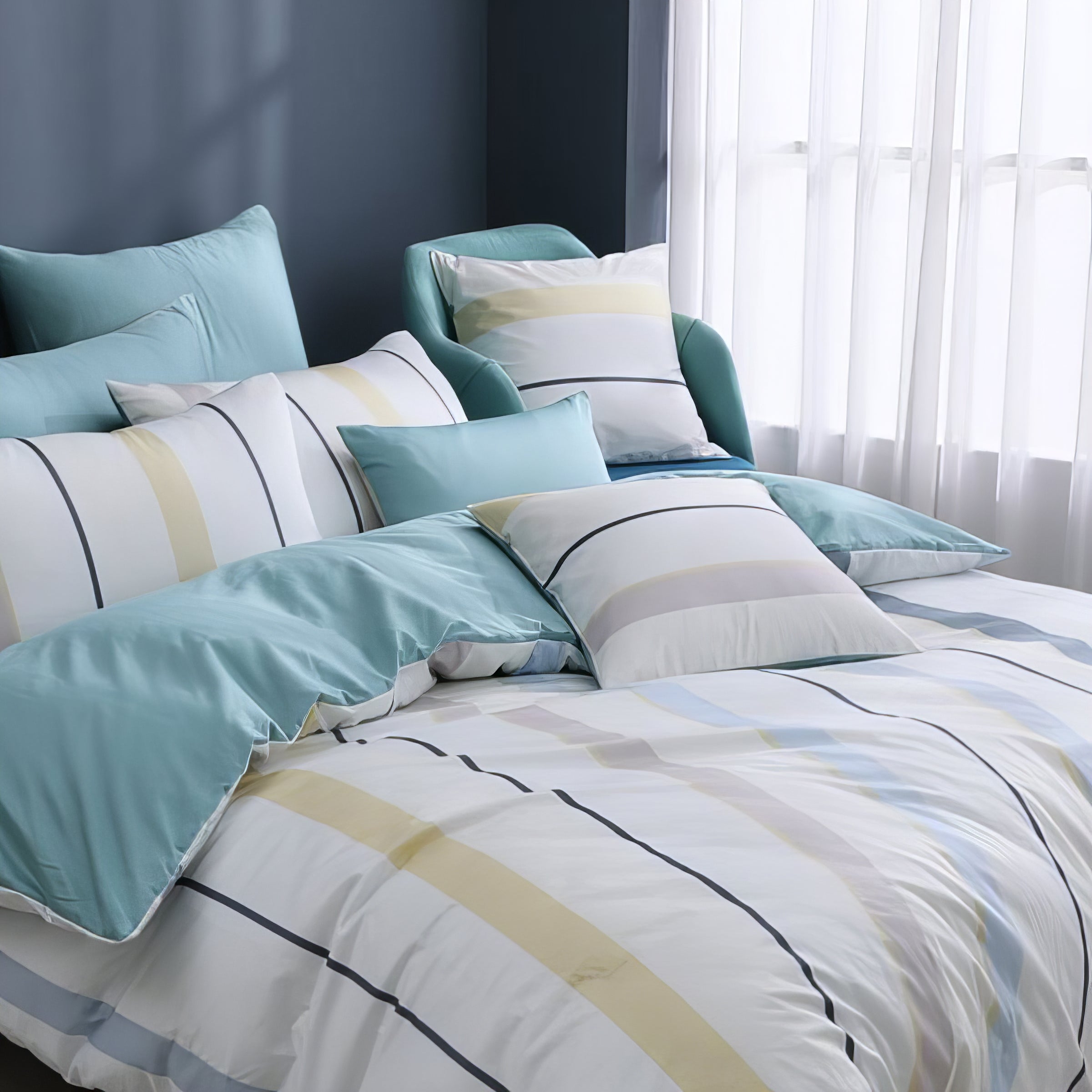 Dream Leaf | 60-piece cotton bedding set