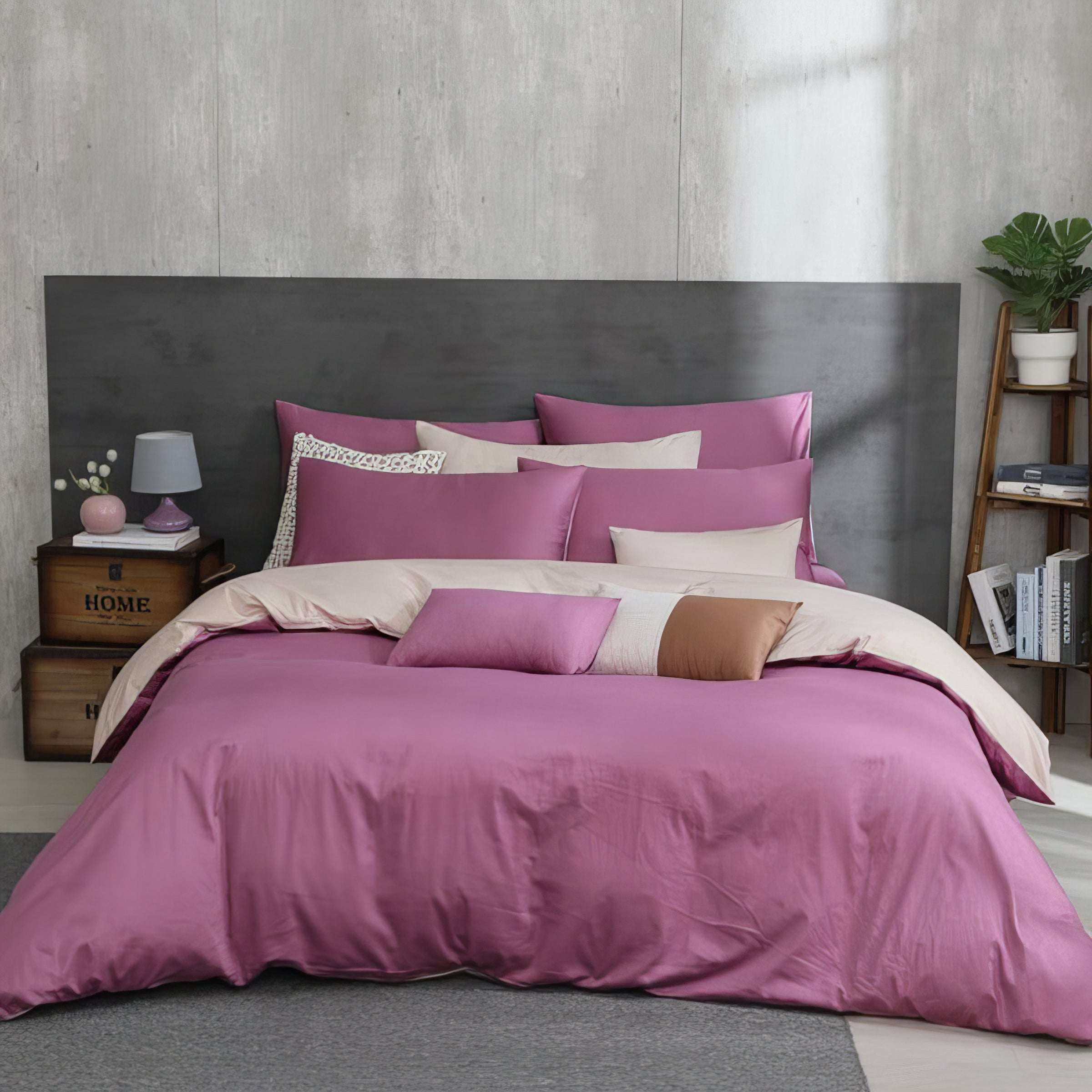 Dream Violet | 60-piece cotton bedding set