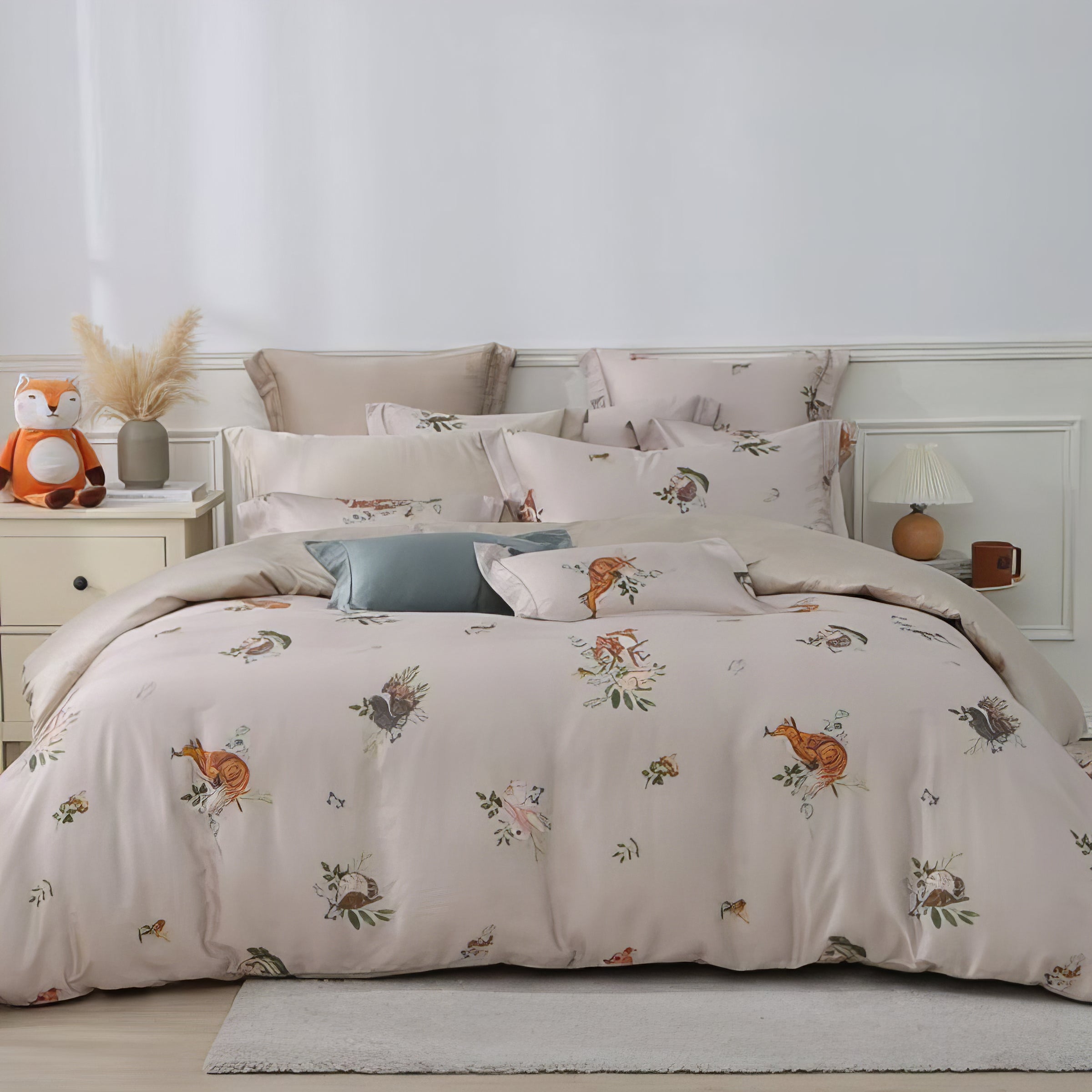 Forest Animals | 60 Animal Tencel Bedding Set