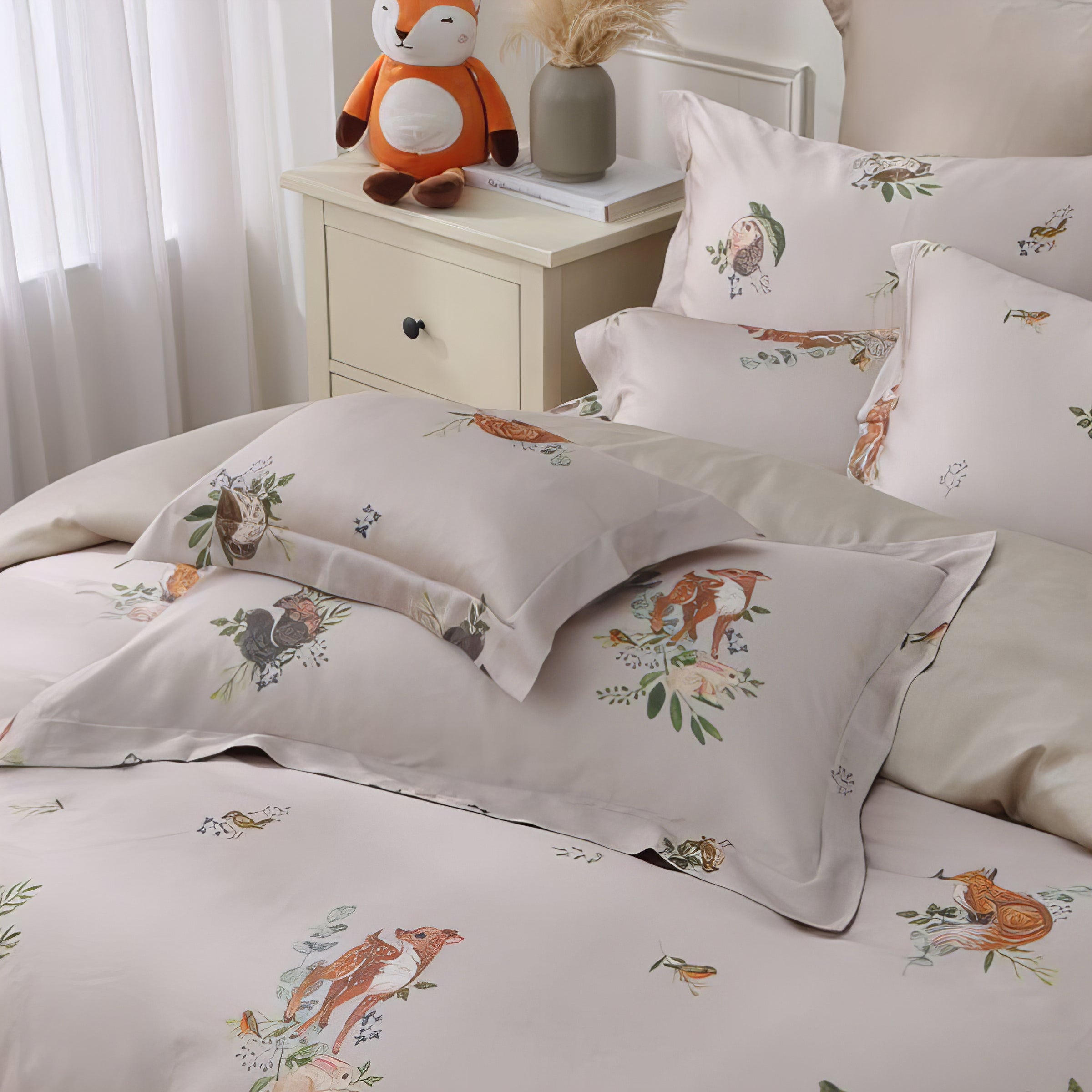 Forest Animals | 60 Animal Tencel Bedding Set