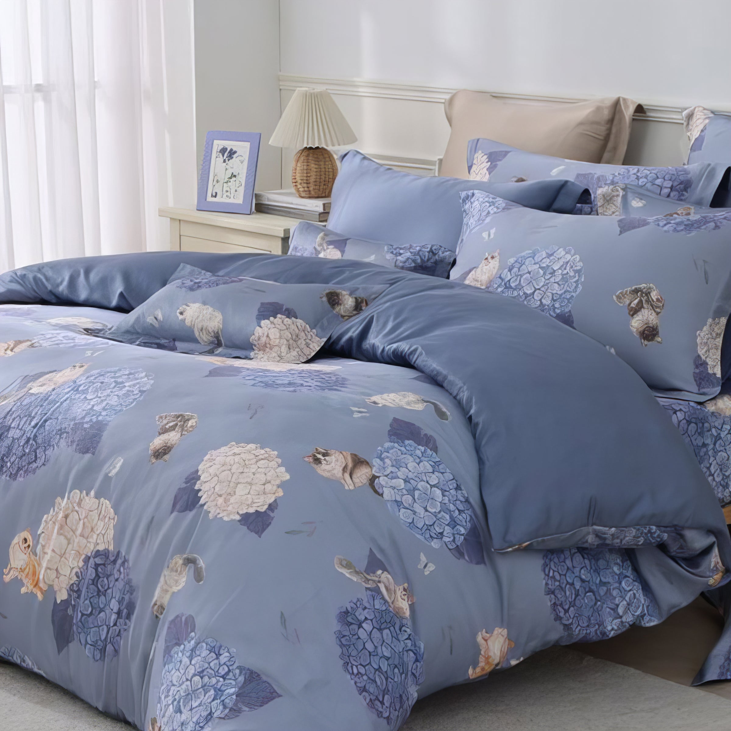 Puppet Cat | 60 Tencel Bedding Set