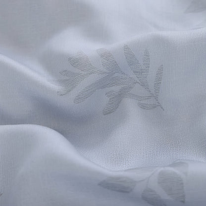光と影が揺れる葉の灰景｜60支テンセル寝具セット