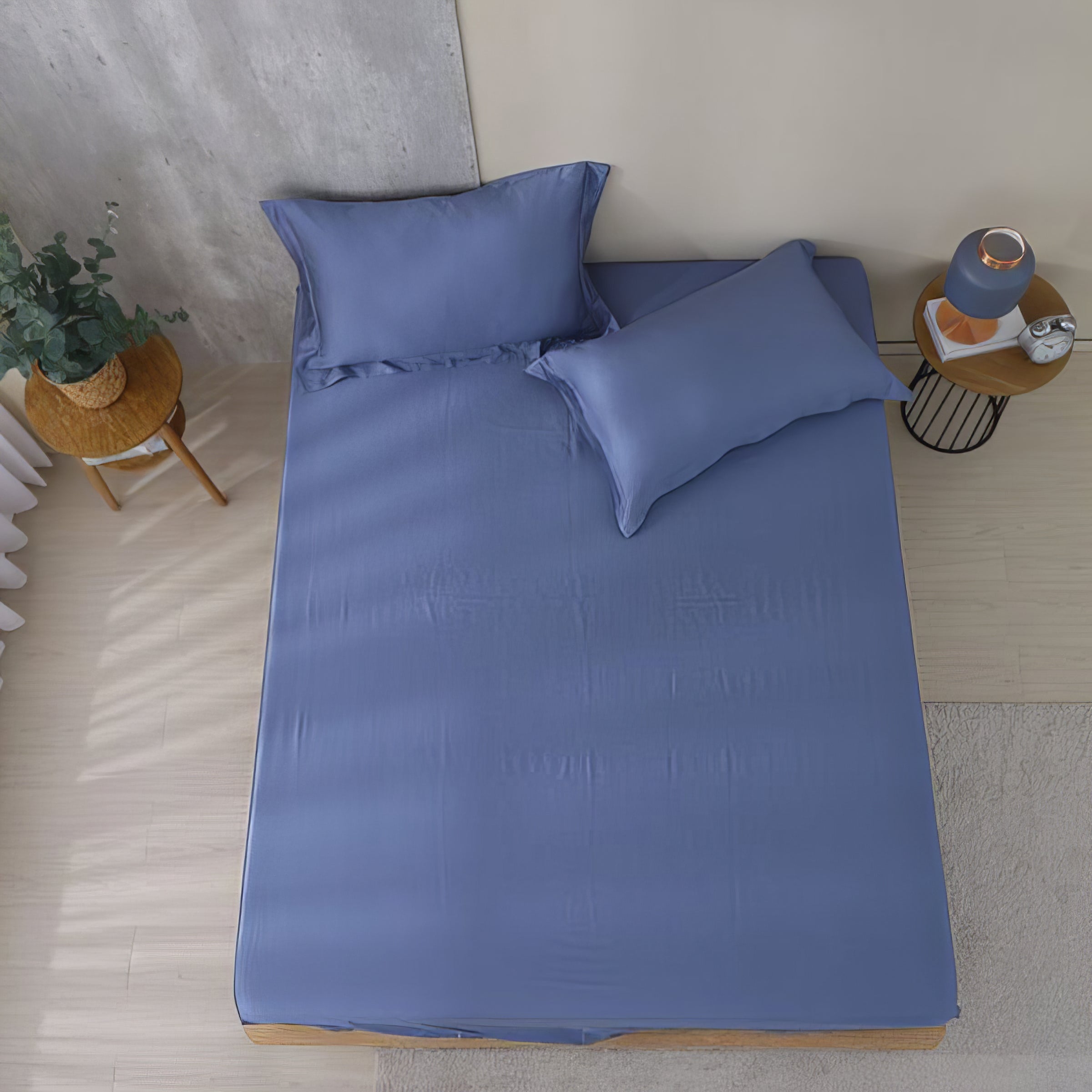 Sparkling Star Blue | 60-piece Tencel Bedding Set