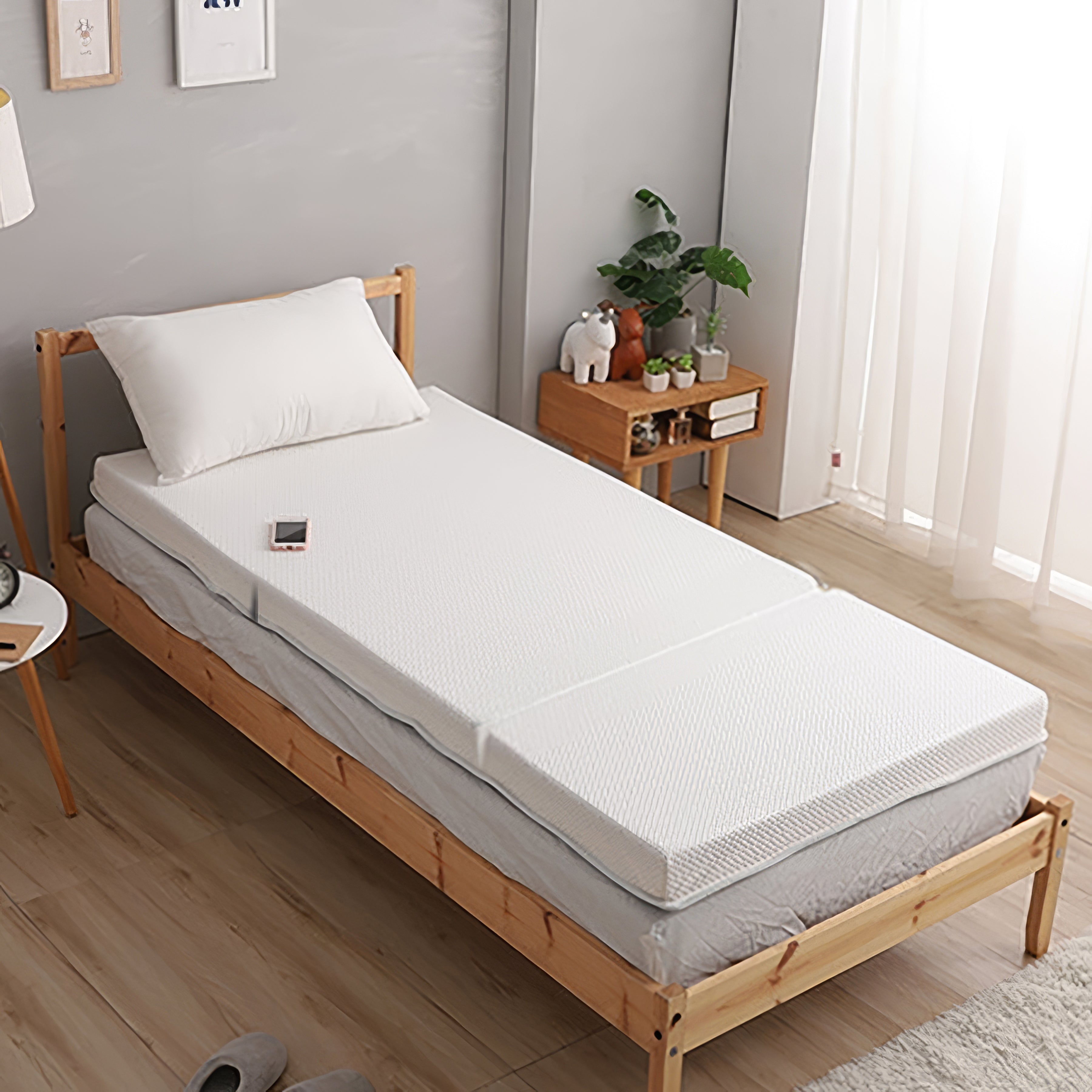 珪藻土三つ折り薄型マットレス – Bangshin Bedroom Lab