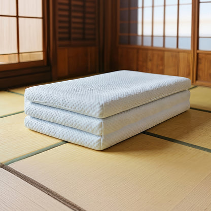 珪藻土三つ折り薄型マットレス